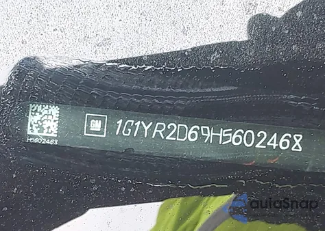 2017 Chevrolet Corvette Z06 z USA, uszkodzony, nr VIN 1G1YR2D69H5602468